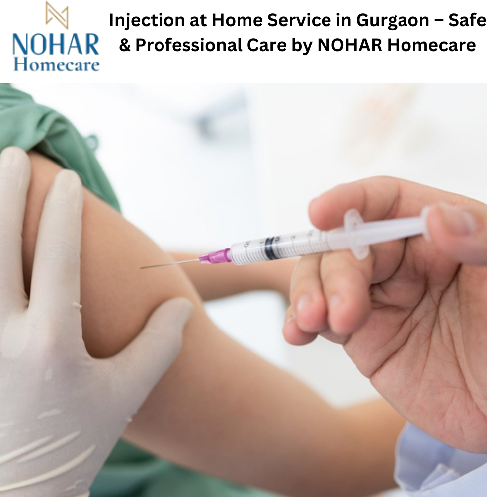 Injection at Home Service in Gurgaon