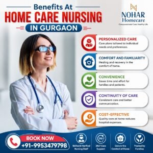 Benefits of homecare nursing in gurgaon
