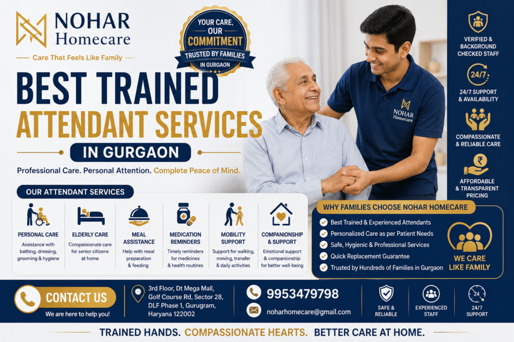 Professional homecare services in Gurgaon